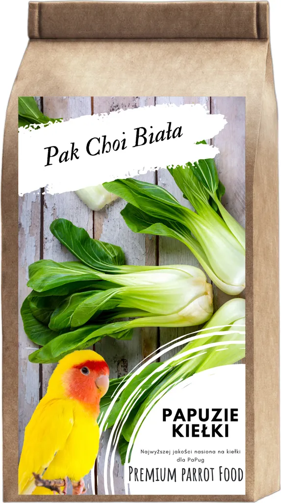 Cibo per pappagalli Premium | Pak Choi White | Semi di germoglio | Per pappagalli 50G