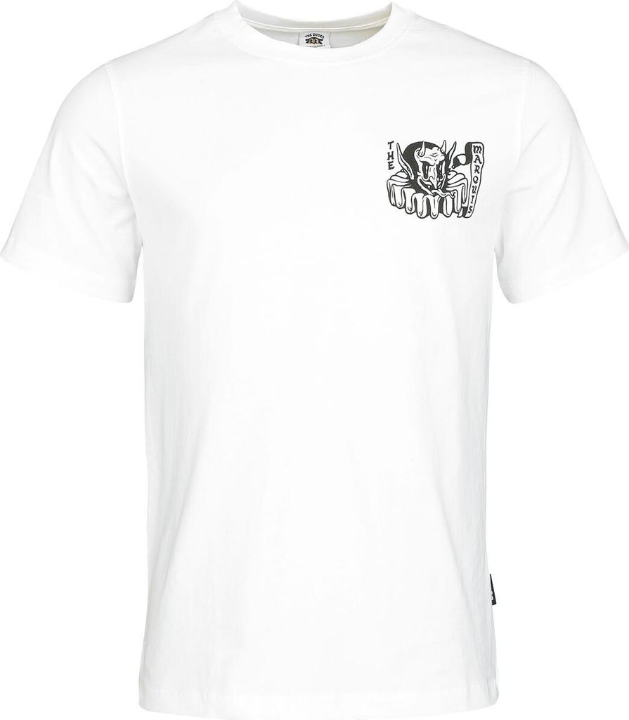 The Dudes T-Shirt Herren Good Times weiß Streetwear 100% Baumwolle L