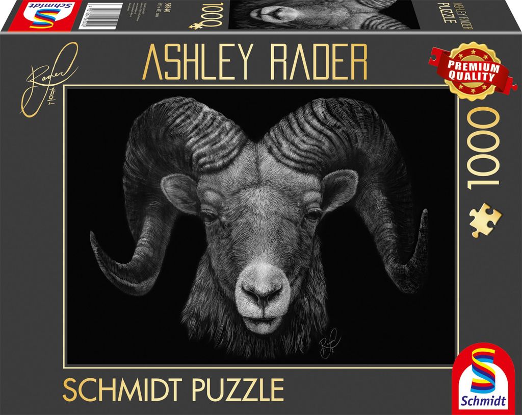 SCHMIDT Puzzle Dominance berana: Ztě lesně ní ohně 1000 dílků