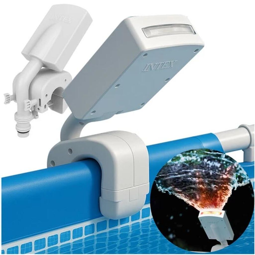 Intex 28089, Bazénová sprcha, Biela, Plast, LED, Premenný, Obrázok produktu 