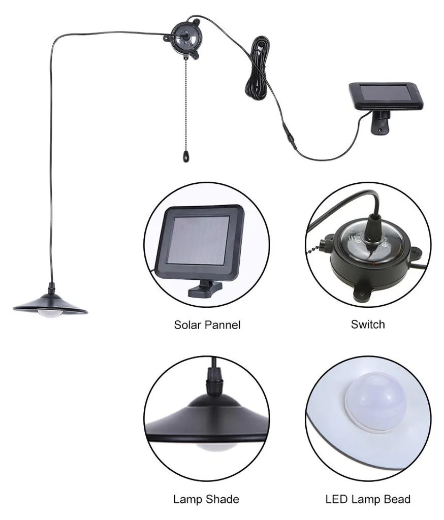 Solution Éclairage Solaire pour Zone Sombre : Lampe avec Télécommande 3W