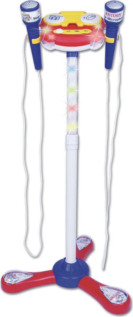 Microphone de scène Bontempi double réglable pour enfant - Modèle 1324 - 2