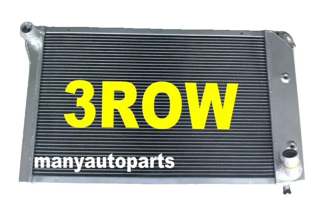 Solution Surchauffe Corvette 1977-1982 : Radiateur Alu 3 Noyaux