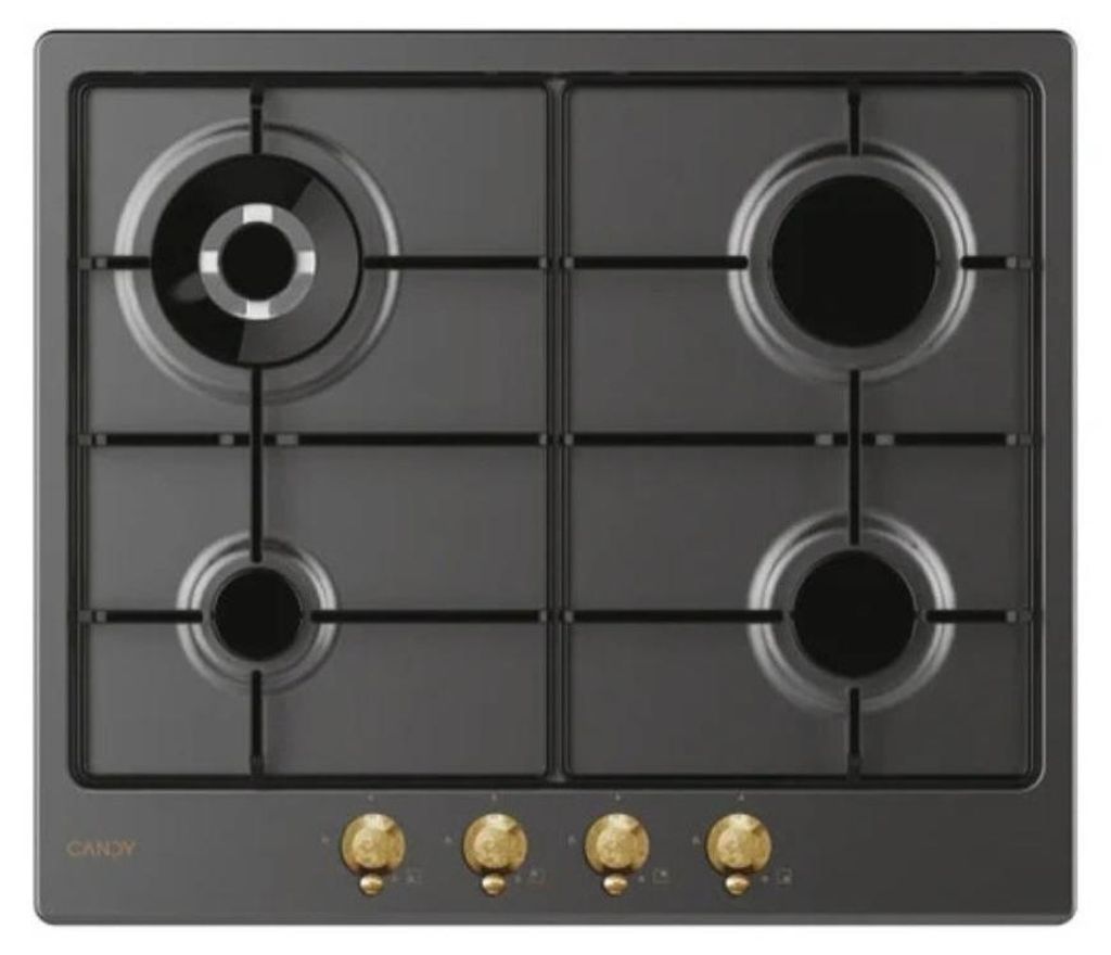 Candy Classic CHW6BR4WGTGH Antracite Da incasso 59 cm Gas 4 Immagine del prodotto 