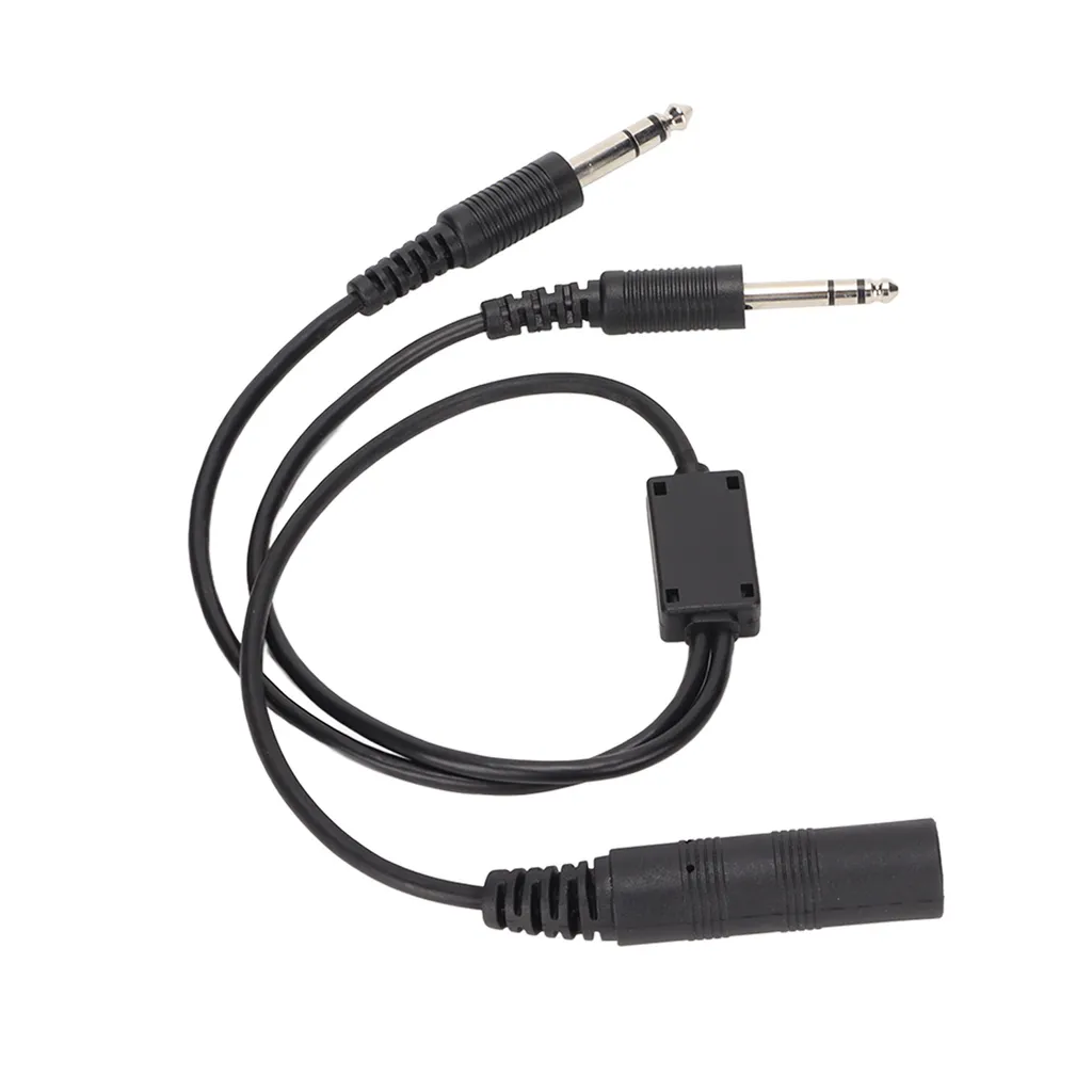 Solution Adaptateur Casque Hélicoptère - Résout Problème Double Fiche - 4