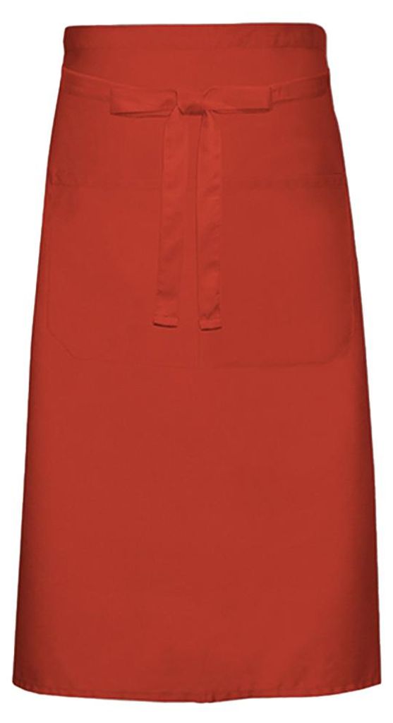 Link Kitchen Wear - Schürze, Tasche LT3703 (Einheitsgröße) (Terrakotta)