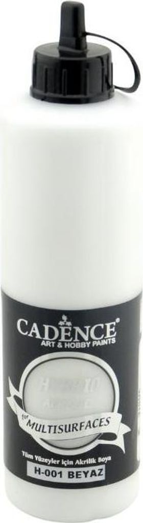 Vernice acrilica Cadence 500 ml bianco - vernice versatile Immagine del prodotto 