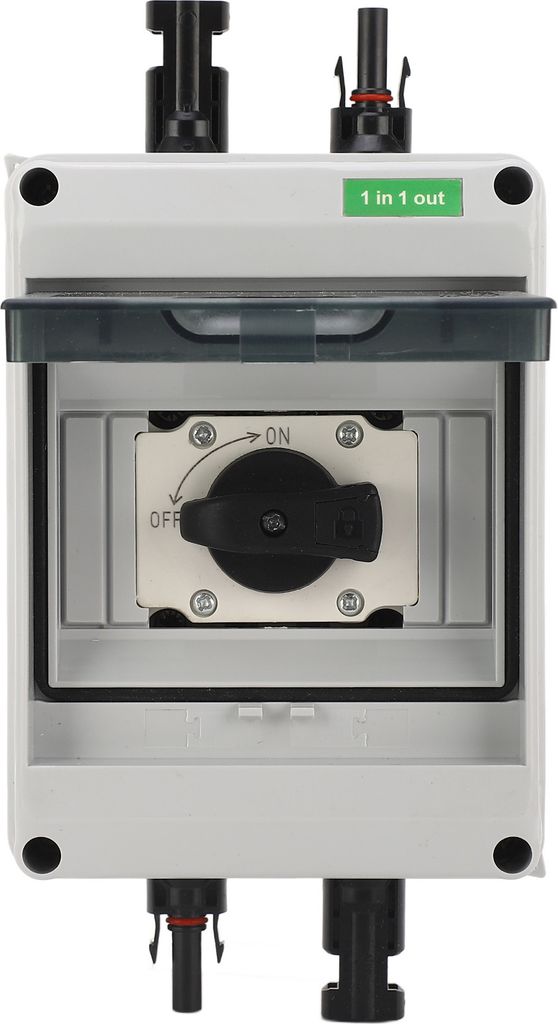 DC1000V 32A Solar DC Trennschalter Silberkontakte PC 1 in 1 Out PV DC Isolator Schalter für Wechselrichter Combiner Box