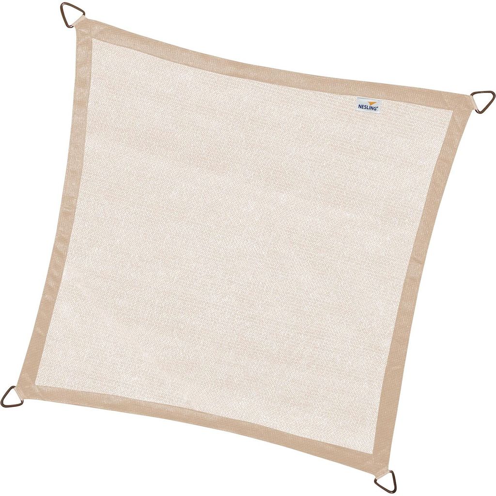 Platin Coolfit Schattentuch Rechteck Sand 500x300 cm Produktbild 