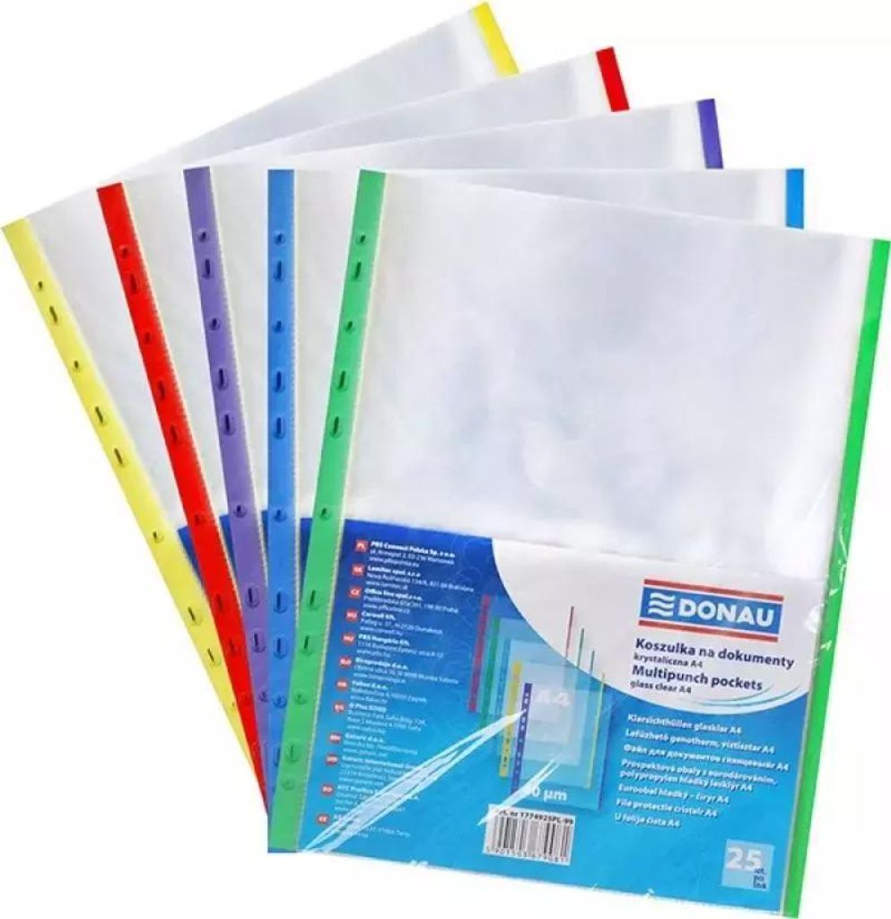 PP A4 kryštalický 40mikrometrový farebný obal 25ks Obrázok produktu 
