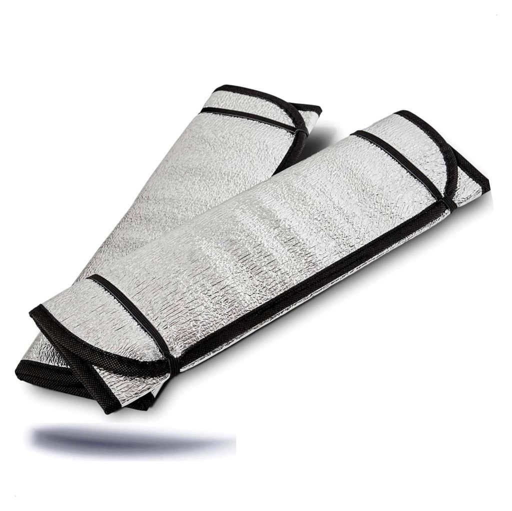 Thermokissen Doppelpack | Ultraleichtes, Wasserdichtes Sitzkissen aus Aluminium | Ideal für Camping, Outdoor, Wandern und Stadion | Nur 26g