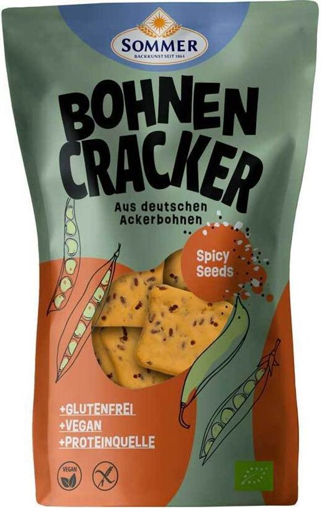 Sommer Bohnen Cracker Spicy Seeds 100g