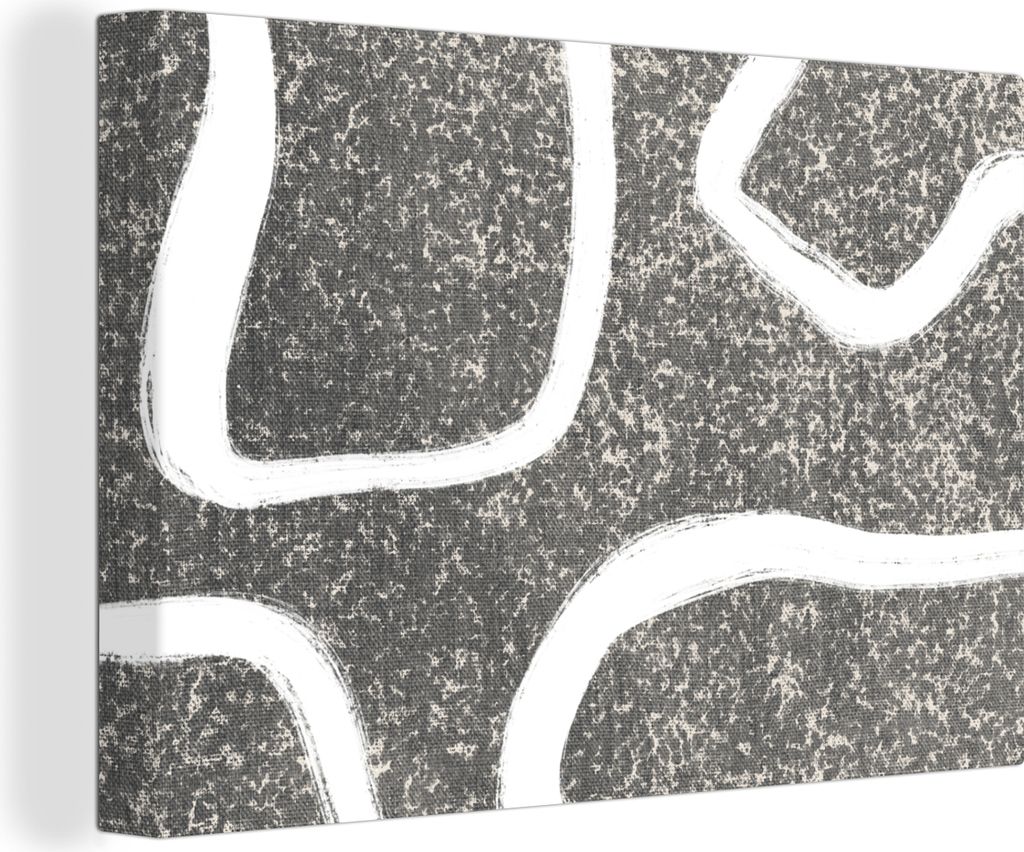 OneMillionCanvasses - Leinwandbilder - 150x100 cm, Abstrakt - Minimalismus - Design, Wandbilder Kunstdruck Wanddekoration - Foto auf Leinwand - G...