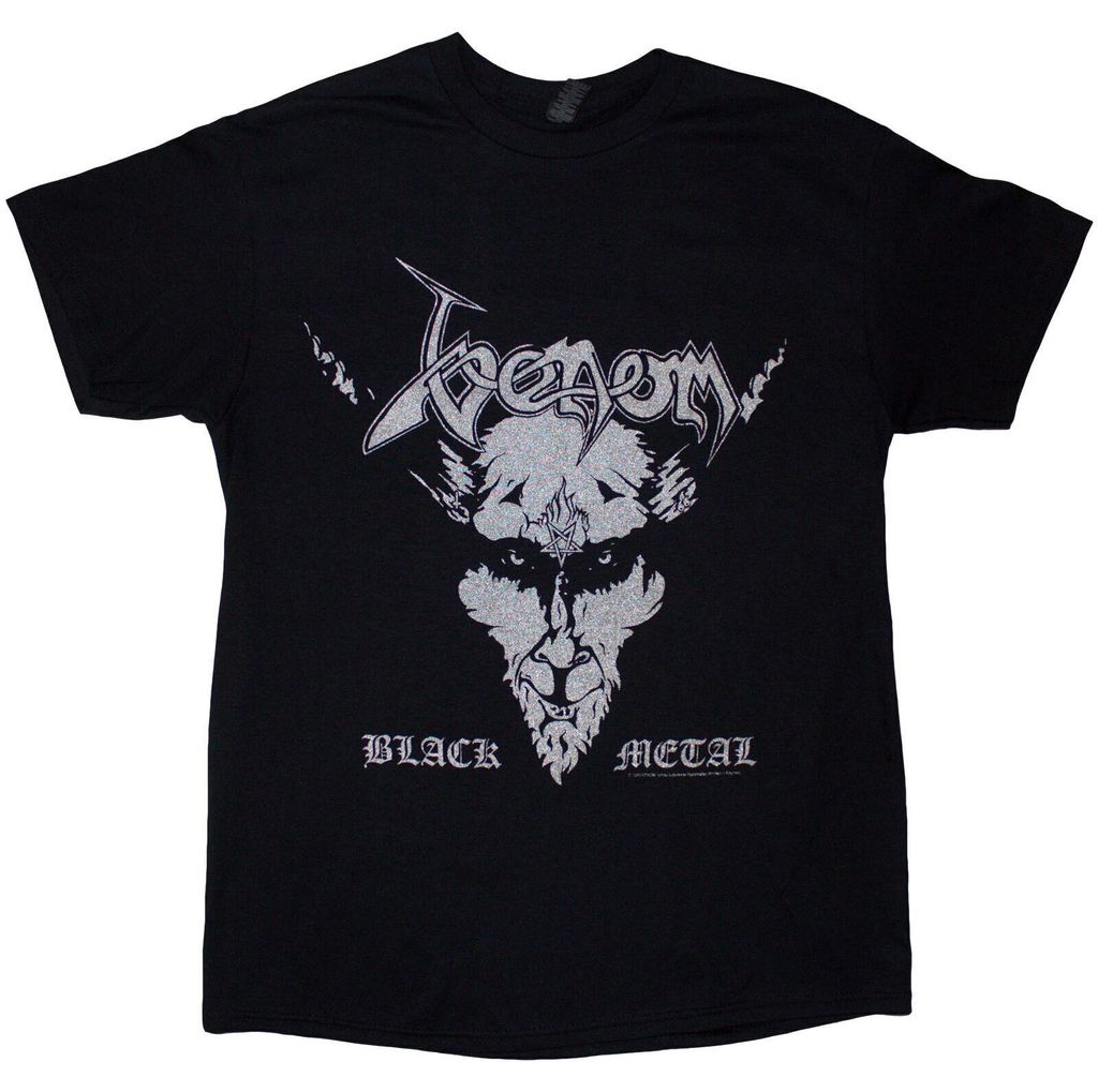 Venom (Band) Black Metal (Back Print) Black L Tričko Obrázok produktu 