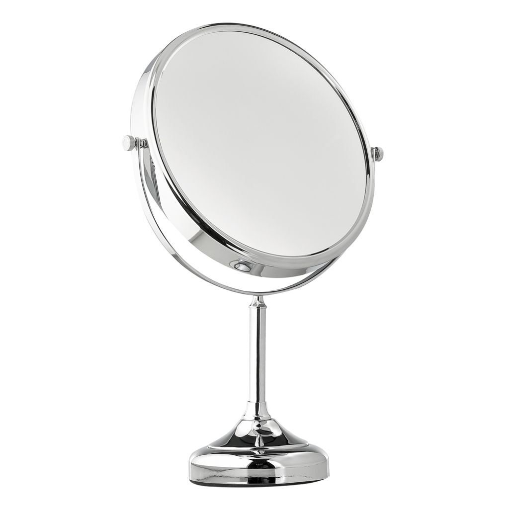 6" Kosmetikspiegel Schminkspiegel LED Lampe Standspiegel 5X Vergrößerung 