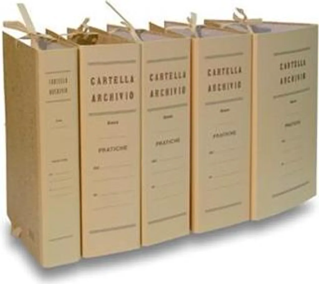 Brefiocart 020220210 - Faldone Archivio Beige Elite Dorso 10cm