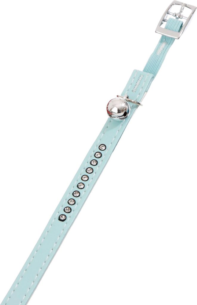 Halsband monte carlo hellblau m 30 cm 11 mm Katze