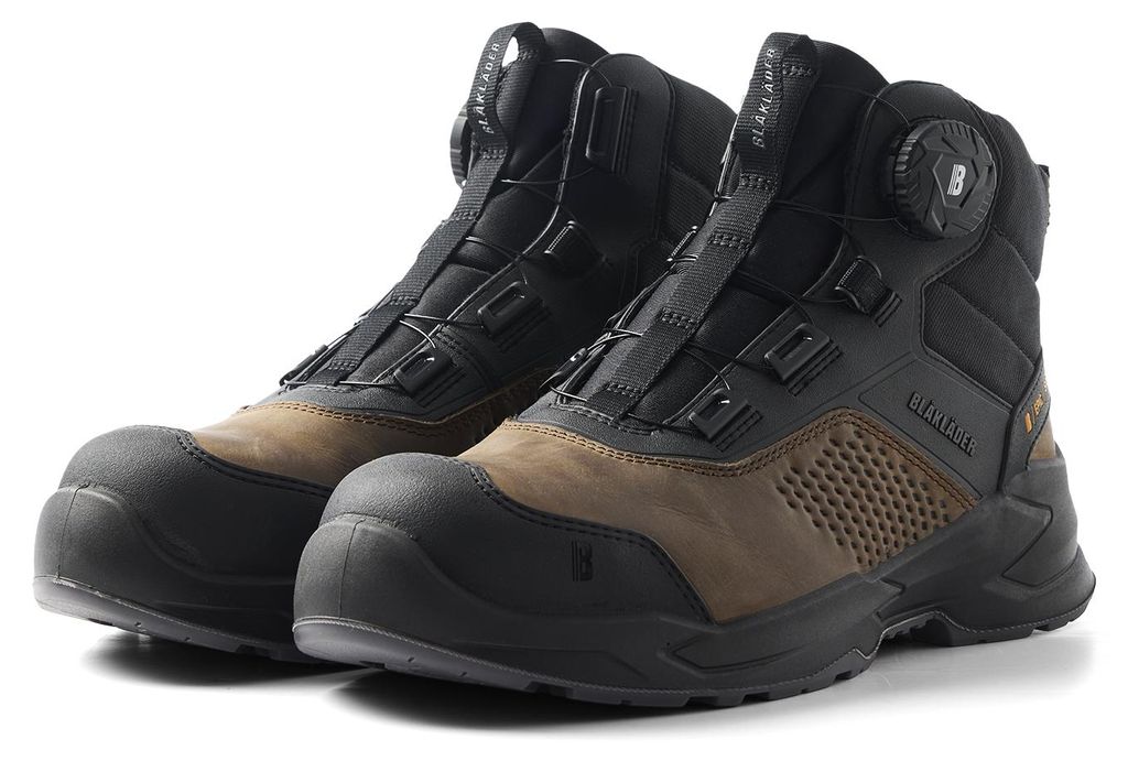 Chaussures de sécurité mi-hautes S3S Marron T.43 - Image du produit 