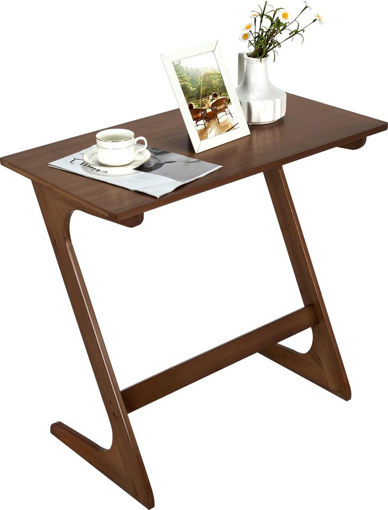 COSTWAY Table d'appoint, table basse en forme de Z en Image du produit 