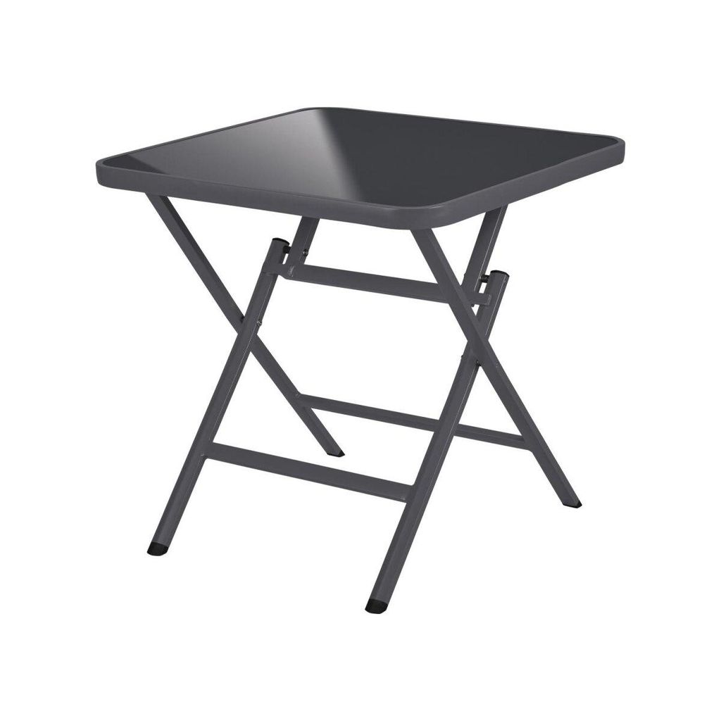 Alu Glastisch Klapptisch Klappbar Gartentisch Garten 70 x Produktbild 