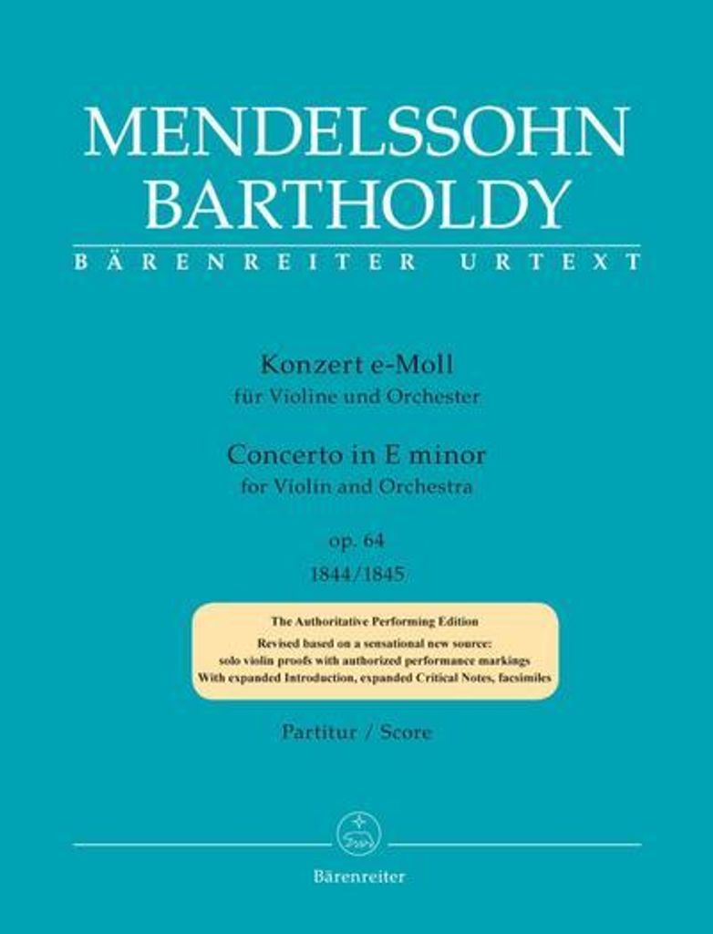 Konzert für Violine und Orchester e-Moll op. 64