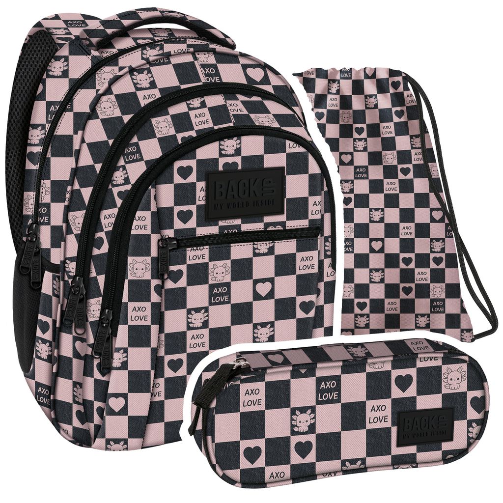 SCHULRUCKSACK ab der 5. Klasse mit reflektoren ergonomisch Produktbild 