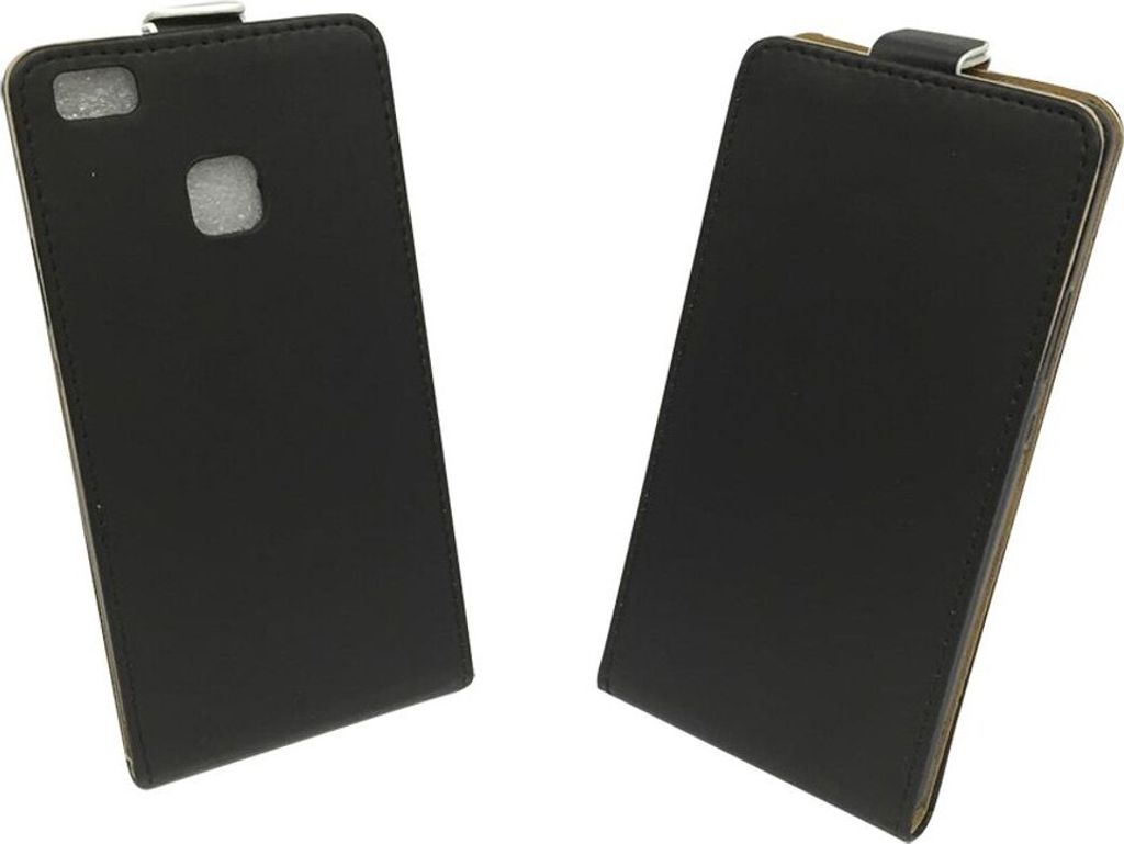 Handyhülle Tasche für Case Handy Huawei P9 Lite Schwarz