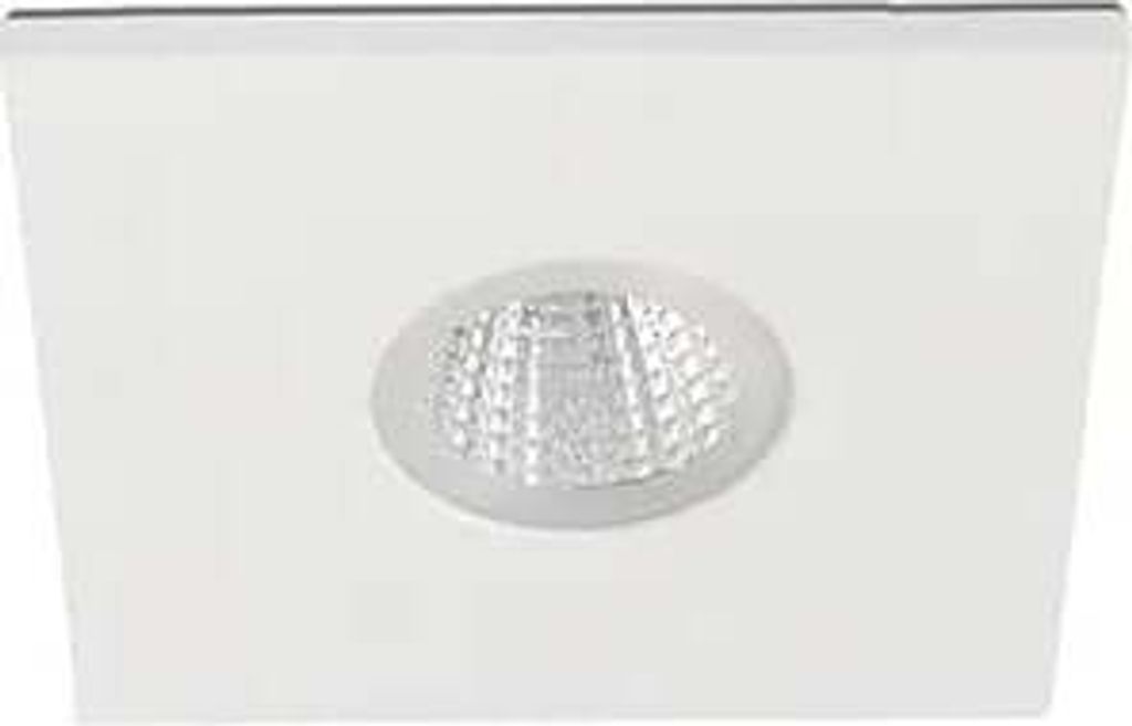 TAST quadratische Einbauleuchte weiß/weiße LED 2700K 44002