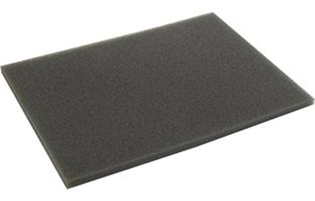 Vorlufilter anpassbar für Yamaha. Originalersatz: Ya9-14417-00 - L: 135 mm, L: 100 mm, H: 5 mm - Wird auf unseren Filter montiert