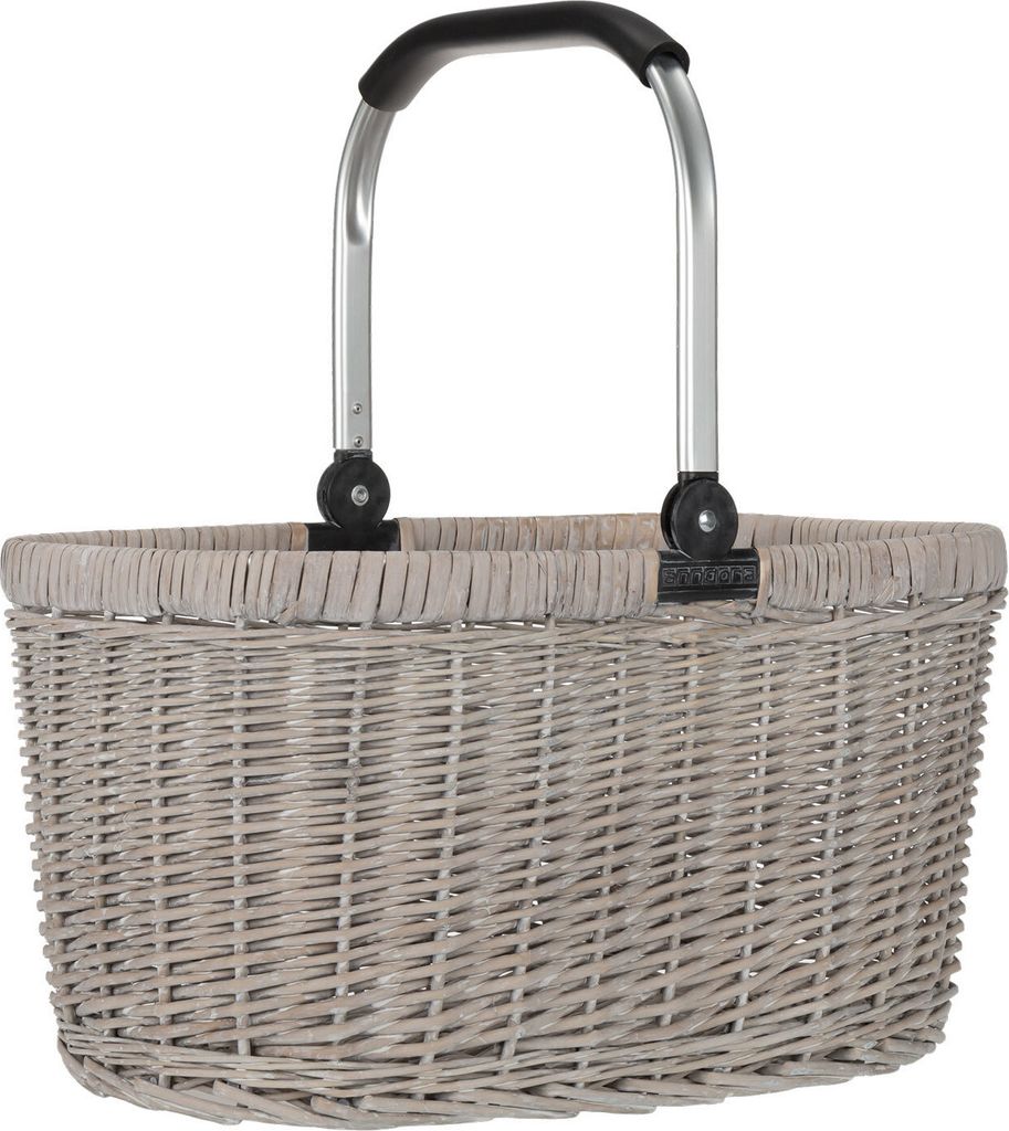 Weiden Einkaufskorb anndora im shabby style leicht kreidig Produktbild 