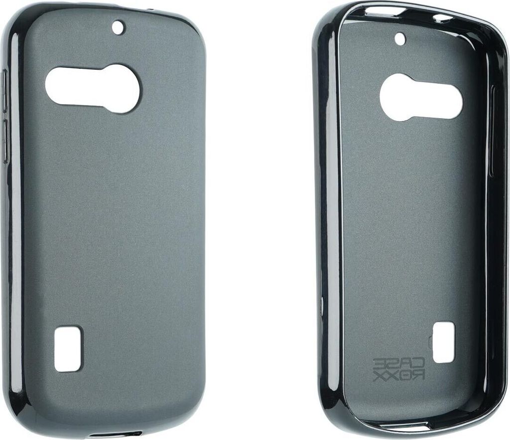 caseroxx Schutz-Hülle TPU-Hülle kompatibel mit Doro 1880/1881 / 5860, Gummi Handy Tasche schwarz