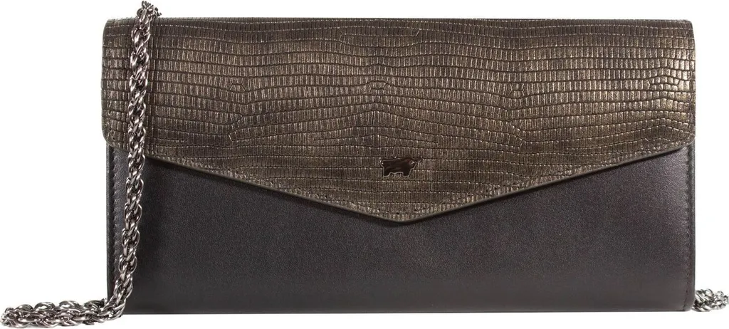 Braun Büffel Portafoglio Lizzy 12CS Bronze: Organizzazione in Pelle