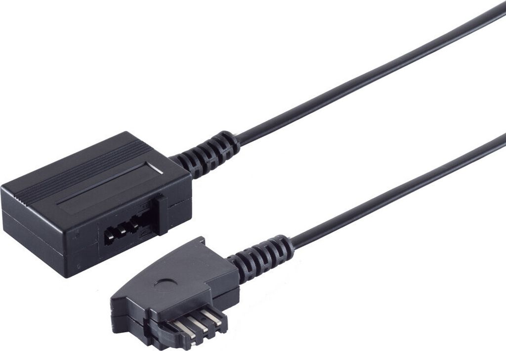 Telefonverlängerung TAE F Stecker/ Buchse 6m Produktbild 