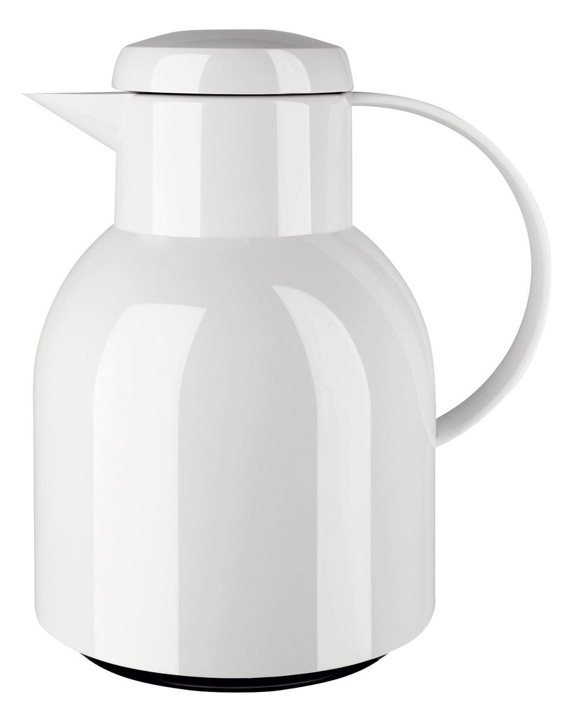 emsa Isolierkanne SAMBA 1 Liter QuickPress, Farbe Weiß Produktbild 