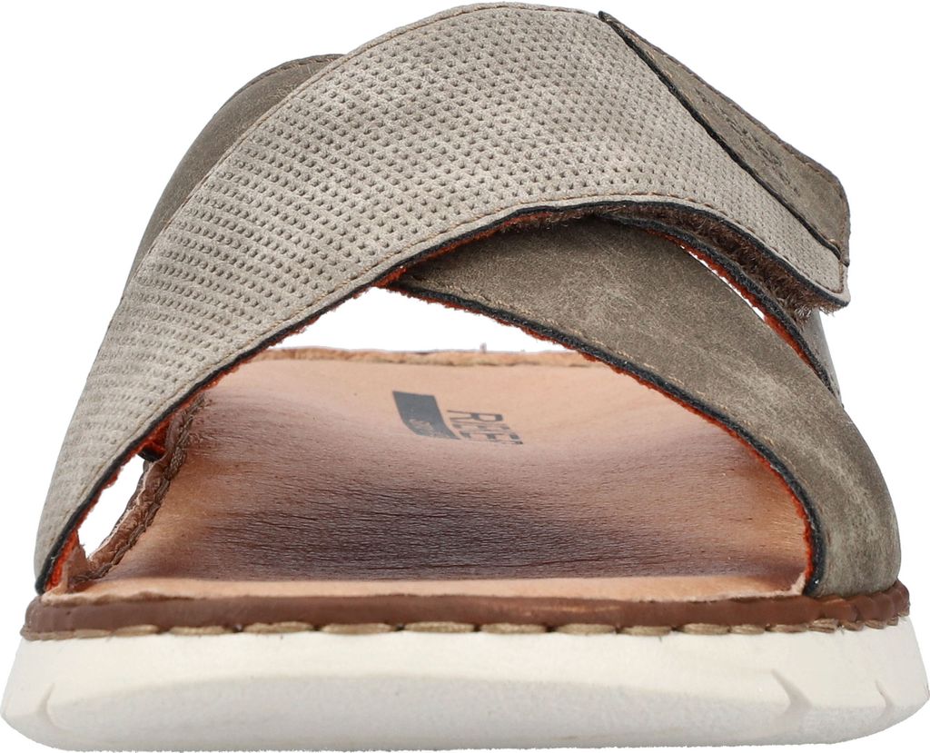 Rieker Herren Pantolette Klettverschluss Clog 25283, Produktbild 7