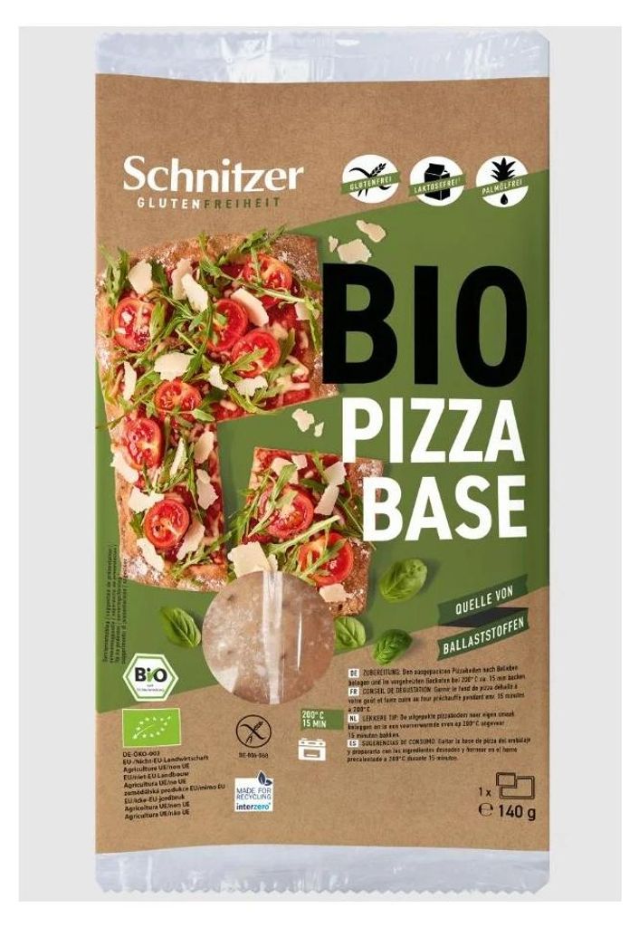 Schnitzer Glutenvrije Pizzabodem (1 stuk) Productafbeelding 
