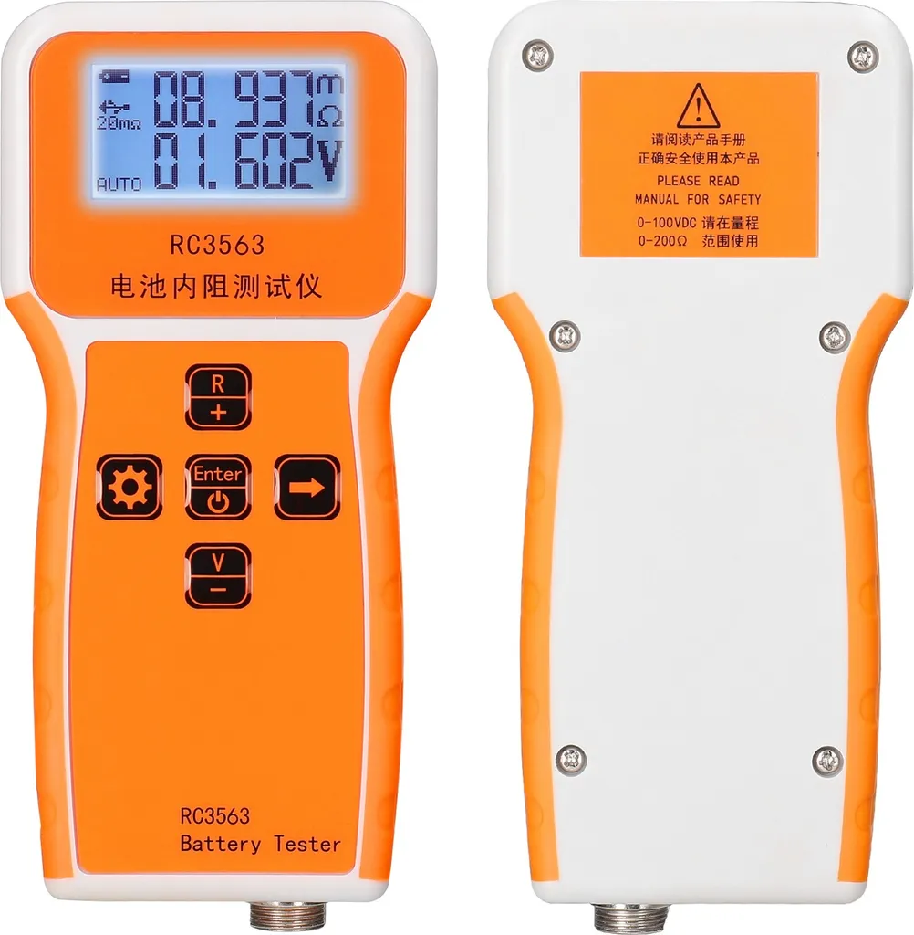 Analyser l'état de batterie lithium avec le testeur RC3563 100V AC