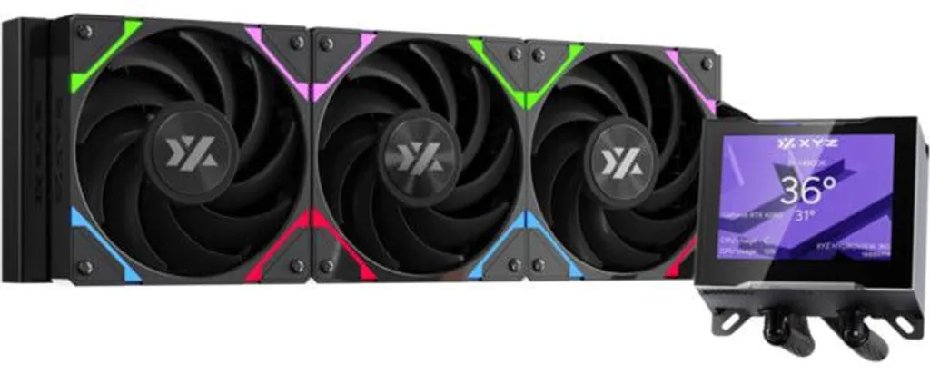 Fini la Surchauffe avec le XYZ HYDROVIEW AIO 360 Refroidisseur Liquide 360