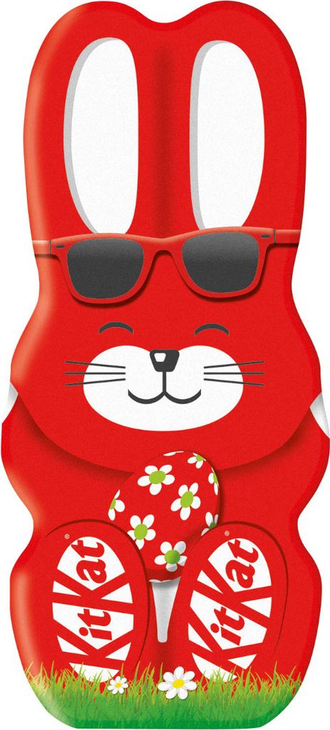 KitKat Osterhase Hohlkörper aus Milchschokoladen Knuspergetreide 85g