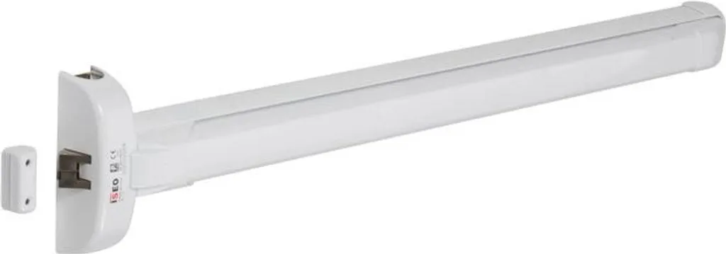 Barre anti-panique Push Idea 1 point latéral Blanc, design robuste