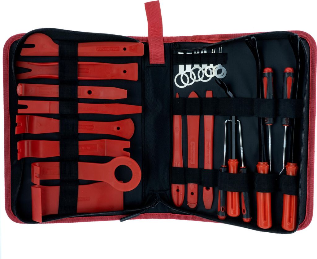 Abziehersatz zum Entfernen von Polstern und Zierleisten, 26-teilig