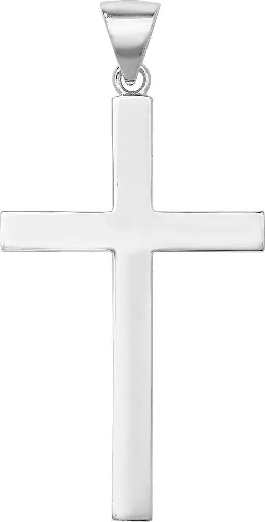 Pendentif Croix Argent 925 pour Femme - Cadeau Baptême et Fêtes
