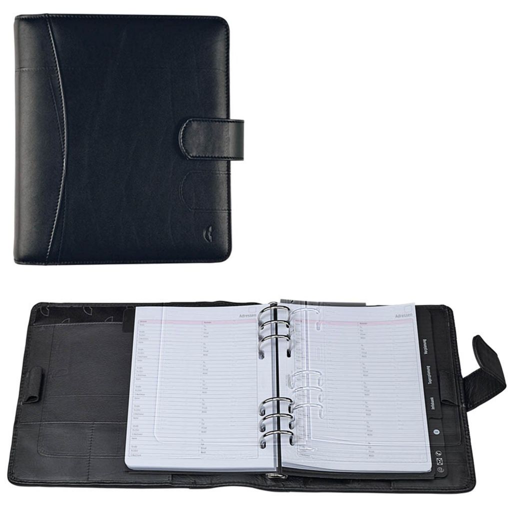 CHRONOPLAN 50172 Terminplaner Standard A5 Compact A5 Leder Productafbeelding 