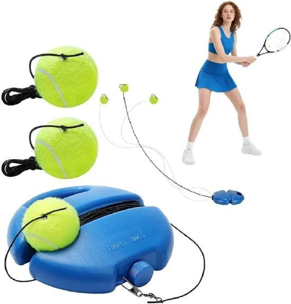 Jouer au tennis seul dans son jardin avec cet équipement de rebond