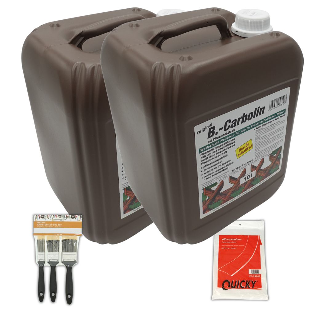 Original 2x B.Carbolin 10 Liter umweltfreundlicher Produktbild 