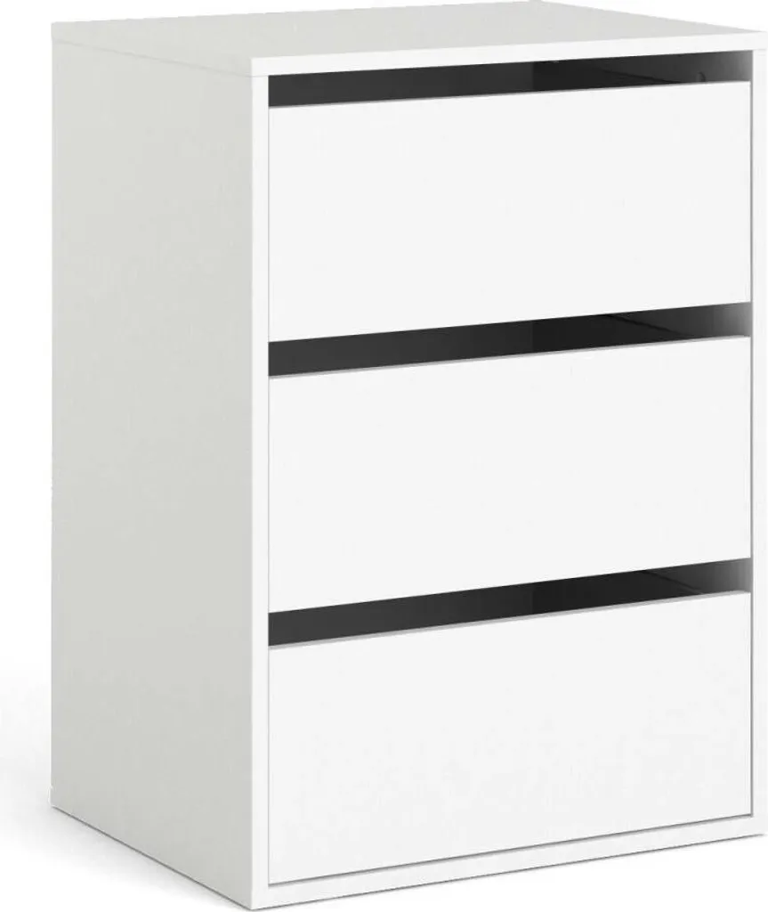Recensione Dmora Cassettiera Adonino Bianco: Design 3 Cassetti Top