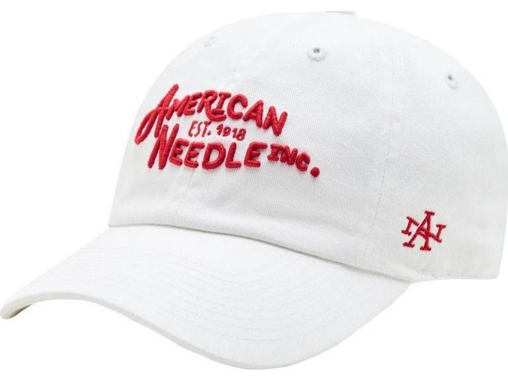 American Needle - "Ballpark" Baseball-Mütze PP3909 (Einheitsgröße) (Weiß/Rot)
