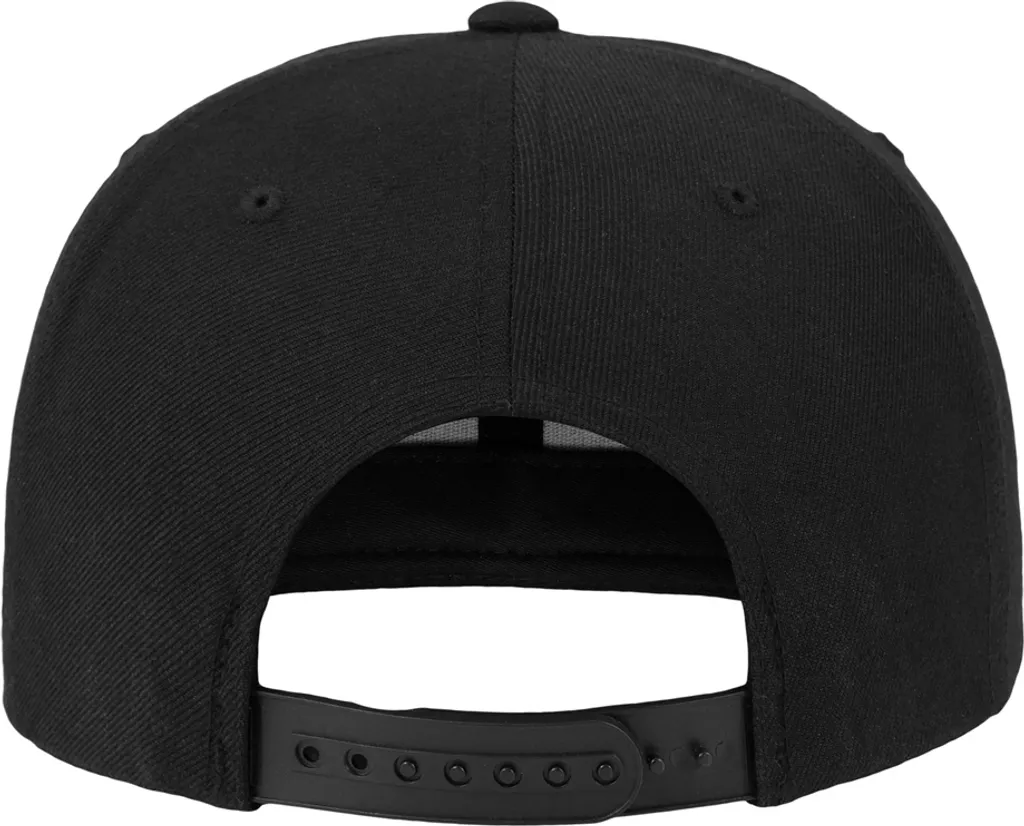 Casquette Snapback Noire Réglable Compton MT271 pour un Ajustement Sur
