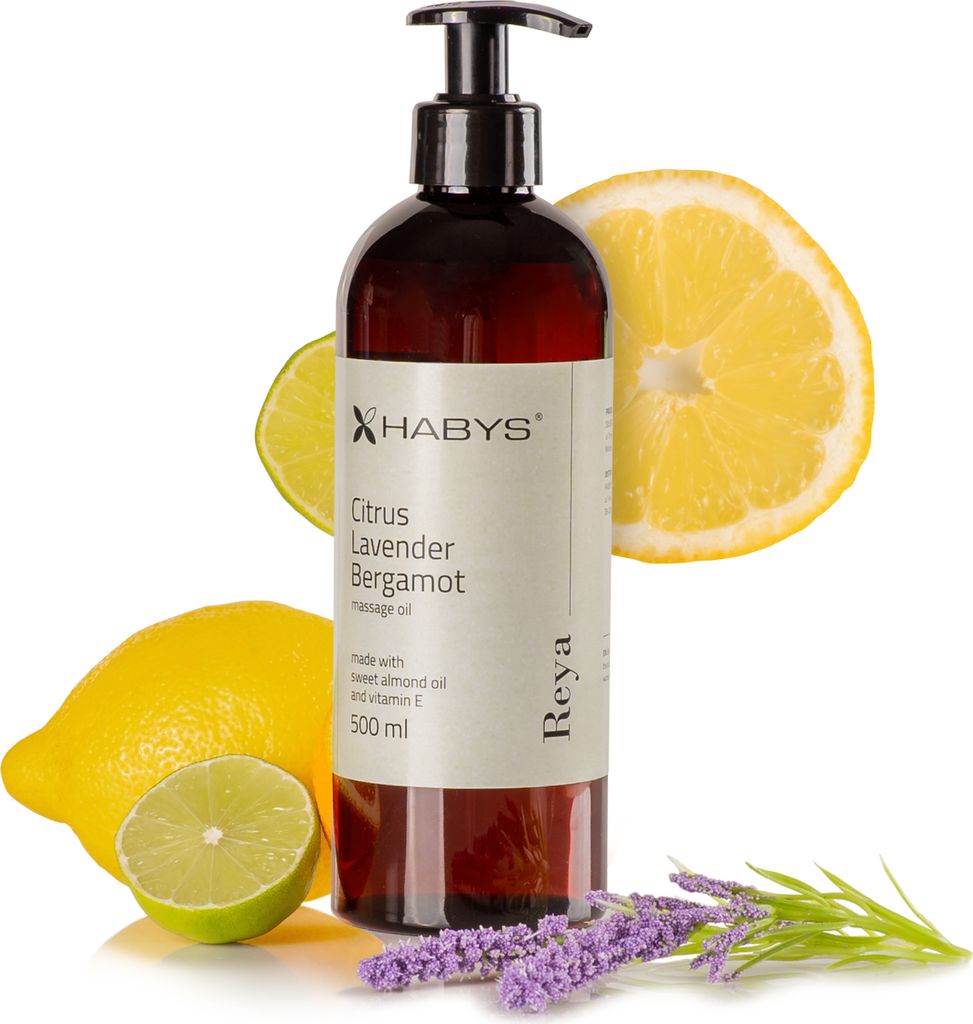 Massageöl Citrus/Lavendel/Bergamotte 500 ml Produktbild 