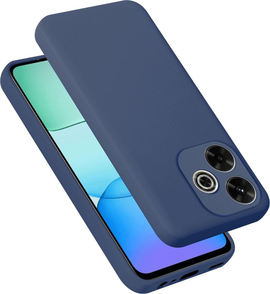 Cadorabo Hülle für Xiaomi RedMi 13 4G Hülle Silikon Handyhülle Case aus flüssigem Silikon, Kratzfeste und stoßfeste Schutzhülle für Xiaomi ...